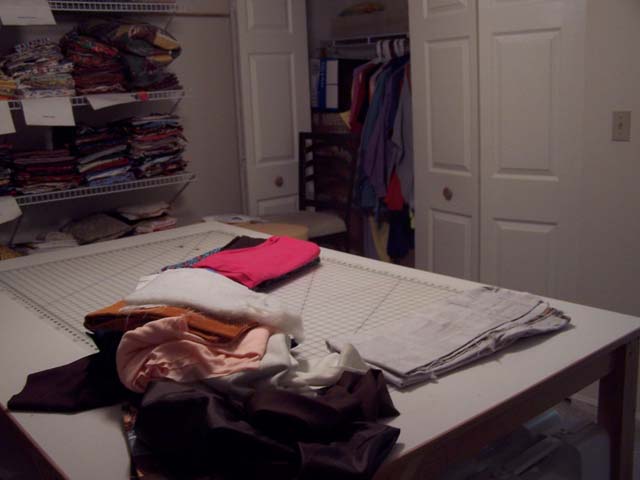 Corner to "Blanks" Closet